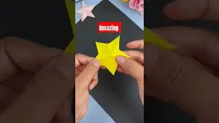 #0025 how to make paper Stars | amazing paper crafting and make star