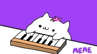 Bongo Cat играет Believer Imagine Dragons meme (Анимация)