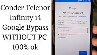 Telenor Infinity i4 8.1.0 Frp Bypass Without PC 100%ok    mobile cell phones solution