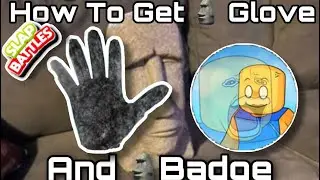 How To Get “🗿” Glove And “🗿” Badge | Slap Battles Roblox