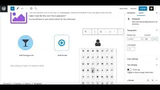 Add Icons Anywhere in WordPress Gutenberg Editor using Editor Plus