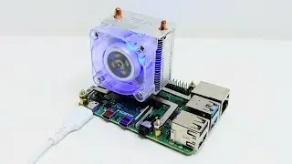 ICE Tower Fan for Raspberry Pi 4B, Raspberry Pi 3B+/3B Unboxing and First Use and comparison