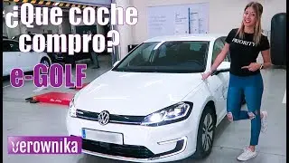 ¿Qué coche compro? VOLKSWAGEN e-GOLF , el eléctrico TOP | VLOG 