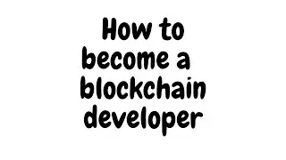 how to become a blockchain developer || priyog educational || in hindi