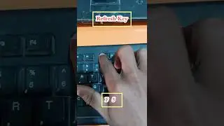 How to refresh of Computer and Laptop with Key #shorts #computerscience