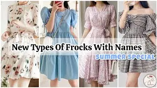 Types of frocks with names/Frocks names/Frock designs for girls women ladies/Frocks suit designs