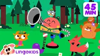 MOVE KIDS! 🕺 Dance Songs for Kids! | Lingokids