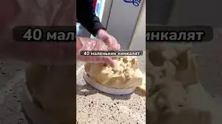 Самый большой хинкали в Петербурге. Внутри него 40 штук