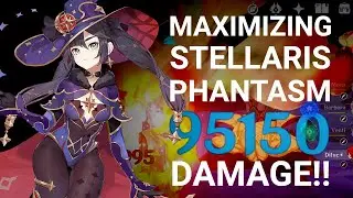 Genshin Impact - 95k Damage?! Maximizing Monas Elemental Burst Damage!