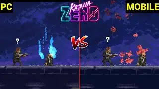 Katana ZERO Mobile Vs PC Side by Side Comparison