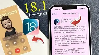 iOS 18.1 Call Recording | iOS 18.1 Beta | iOS 18.1 Beta Features in Hindi | iOS 18.1 Beta in Hindi |