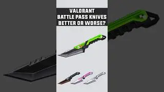 Have VALORANT Battle Pass Knives Gotten Better or Worse? #shorts