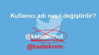 Twitter Kullanıcı Adı Nasıl Değiştirir Kişisel Bilgiler Nasıl Değiştirilir @ den sonrası video 2020