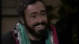 Luciano Pavarotti - Interview 1991 (Lincoln Center)