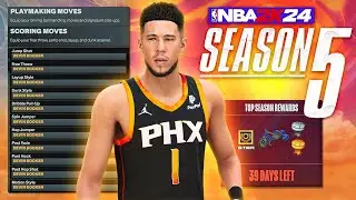 Best Dribble Moves + Animations NBA 2K24 Season 5 UPDATE !