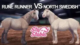 Rune Runner Horse VS North Swedish Horse [gaits/animations] - STAR STABLE ONLINE