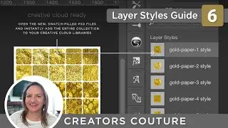 How to Load Photoshop Layer Styles into your Creative Cloud Libraries and Organization Tips