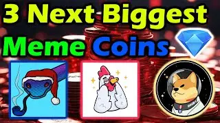 🚨3  Next Biggest Meme Coins | Crypto GEM💎 |  UP to1000x Potentials 💰 🚨