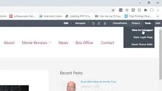 How to Style a WordPress page as Unlogged