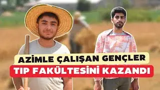 Hakkari'de çiftçilik yapan gençler tıp fakültesine yerleşti