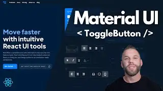 Toggle Button - Learn Material UI Components in React