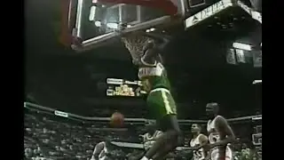 Shawn Kemp - Sonics at Hawks - 1993 (35 Pts)