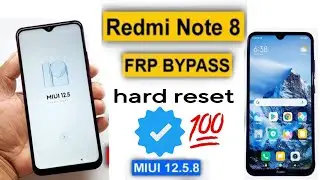 Redmi Note 8 Frp Bypass | Xiaomi Redmi Note 8 Google Account Unlock | Without PC