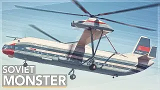 This Insane Helicopter Was The Largest Ever Built:  The Mil V-12 Story