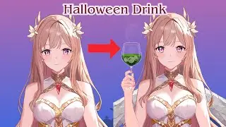 How to Setup Halloween Drink【Live2D Item】【Vtuber Assets】