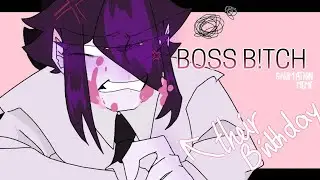 BOSS B!TCH animation meme || Undertale AU || Happy Birthday to MEH