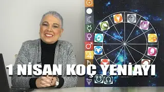 1 Nisan Koç Burcunda Yeniay #astroloji #burçyorumları #yeniay