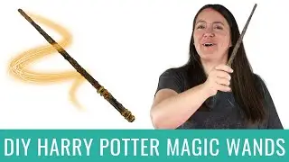 How to Make Easy DIY Harry Potter Magic Wands