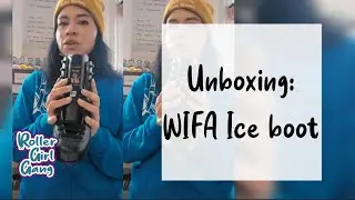 Unboxing new boot! WIFA Ice Boot provides support for roller skaters - first impressions