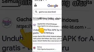 Cara mendownload gacha nox 😁🙌 maaf kalo kecepatan