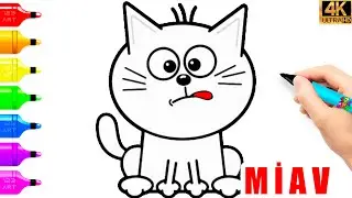 How to draw a cat | Cute cat drawing | Easy Drawings