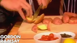 Perfect chips with Chris Moyles | Gordon Ramsay