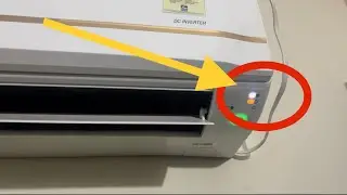 How to turn off white light in Hitachi AC | White Light in 1.5 Ton Hitachi Split AC me Kaise Off kre