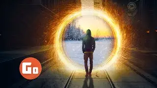 МСТИТЕЛИ в Фотошопе. Как Сделать ПОРТАЛ в Фотошопе ПРОСТО!