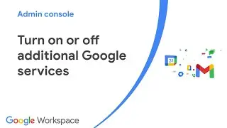 Turn on or off additional Google Services