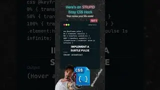 Stupid Easy CSS Hack 🤡 PART 9