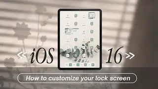 🆕 iOS 16 How to customize your lock screen 📱 Best iOS 17 Widgets