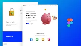 Let's Create a SaaS Web Design in Figma