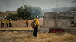 BurnBot unveiled in CA, controlled burn machine could reduce wildfire risk: See it in action here