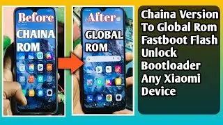 How To Change China ROM To Global ROM On Any Xiaomi Devices Redmi Note9 4G Redmi9T Change Global Rom