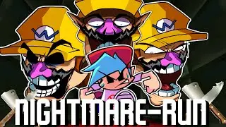 NIGHTMARE RUN But Wario Sings it (FNF Cover) (FNF x Indie Cross x FNF Classified) +FLP!!!