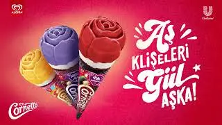 Aşkta Engel Tanımayanlar için yepyeni bir lezzet! “Cornetto Gül Aşkına”