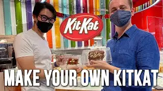 Make Your Own KitKat In Tokyo - KitKat Chocolatory Shibuya