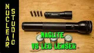 Led lenser p7 vs. Maglite 3 D cell:Test and Review