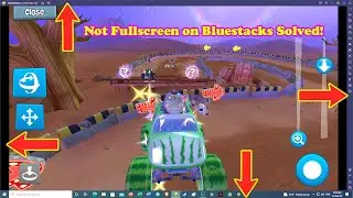 How to Fix Not Full Screen on Bluestacks || Solve Not Full Screen on Bluestacks 2022