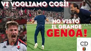 Ho visto il GRANDE GENOA! Il colpaccio di MONZA cancella le ansie del MERCATO! Effetto PINAMONTI!